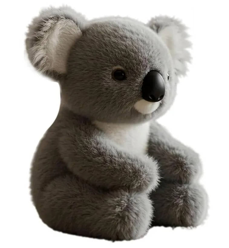 Realistiske koala-tøjdyr til angst- og stresslindring 4