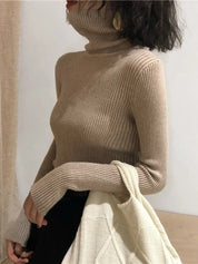 Chrissie | Turtleneck Damer Slim Fit