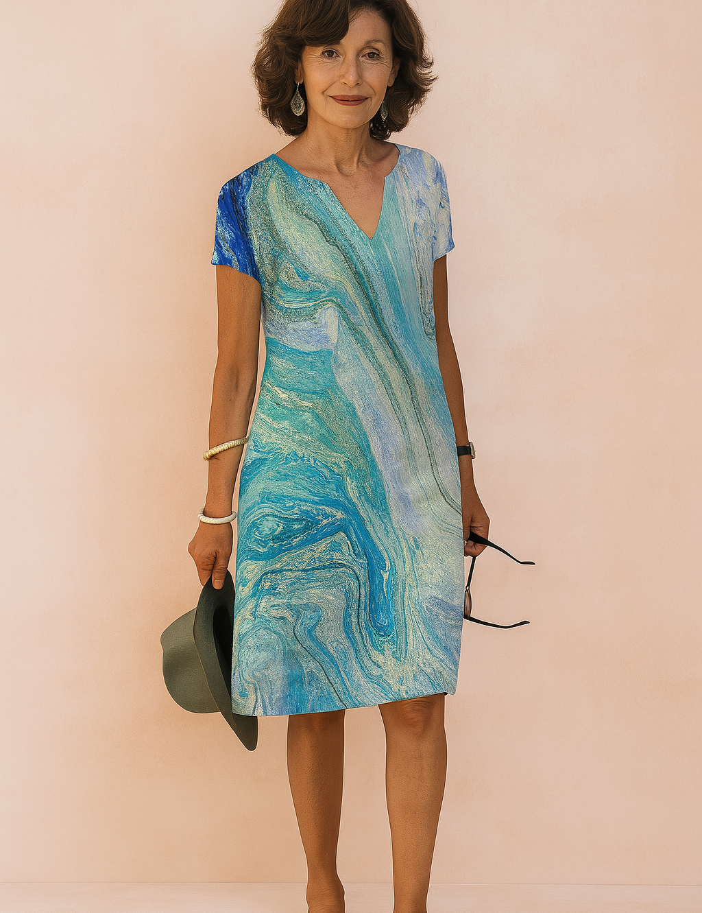 SARAH | Elegant sommerkjole med V-hals 3