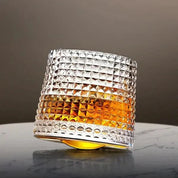 Sæt med roterende japanske Edo whiskyglas 0