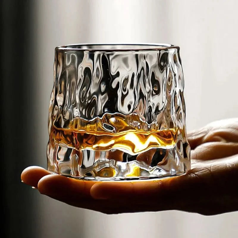 Sæt med roterende japanske Edo whiskyglas 6