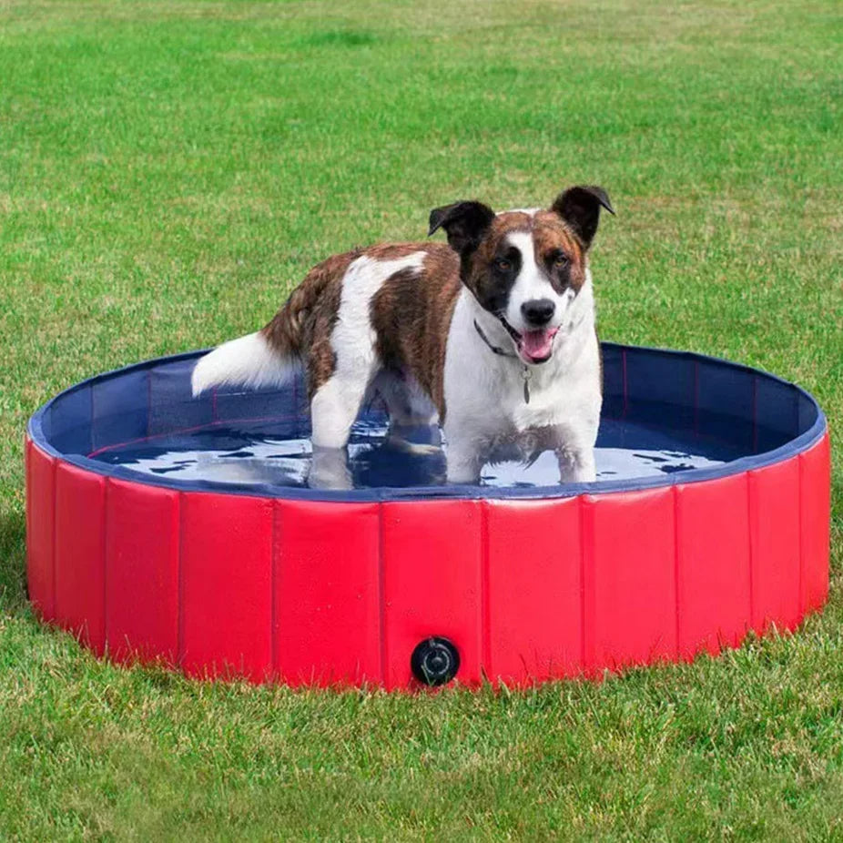 Sammenklappelig hundepool 0