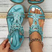 Sandaler Dame med Ortopædisk Komfort og Boho-Design til Sommerbrug 0
