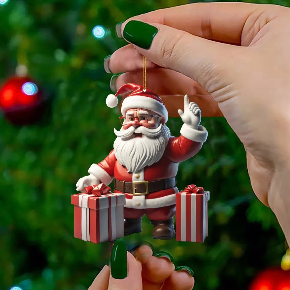 SantaHangs | Mini julemandshængende dekorationer 0