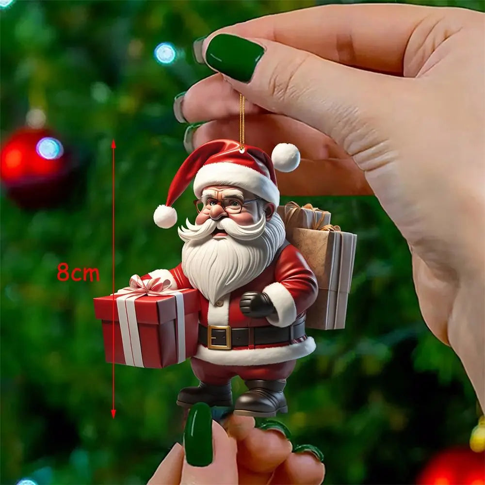 SantaHangs | Mini julemandshængende dekorationer 1