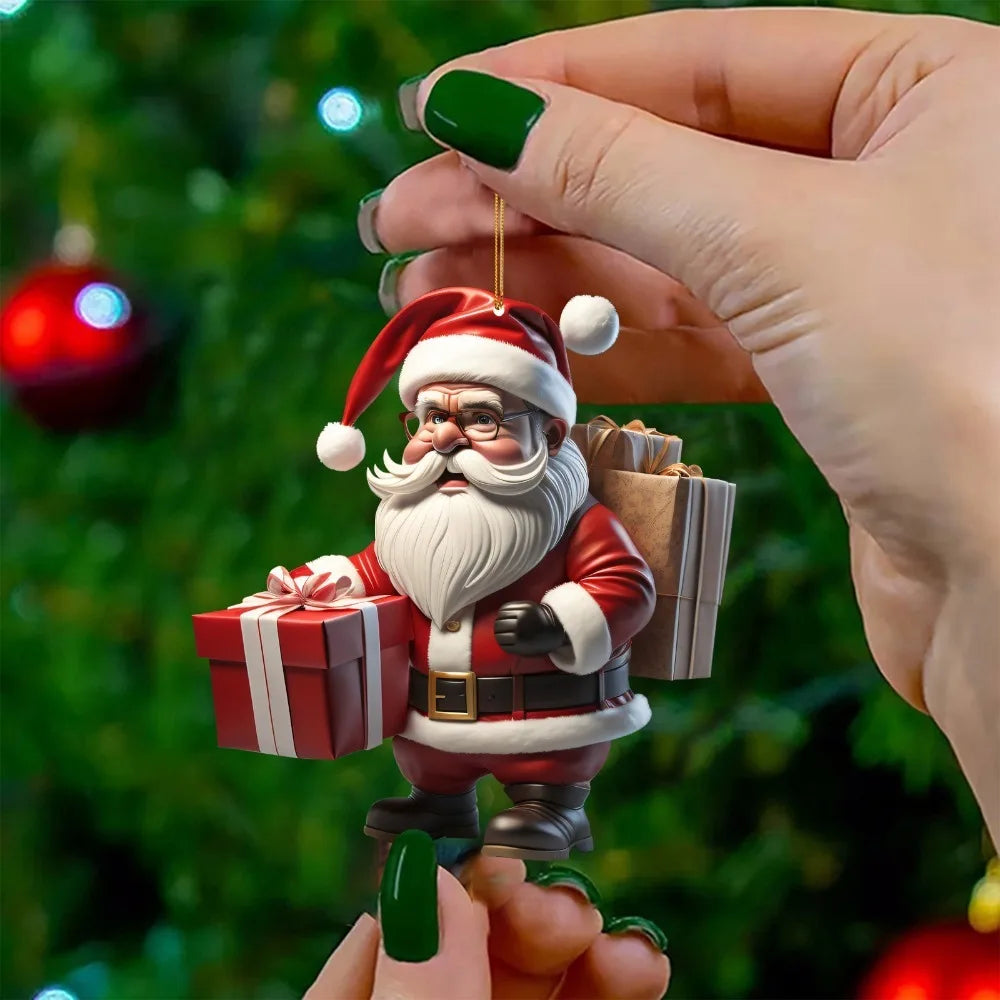 SantaHangs | Mini julemandshængende dekorationer 5