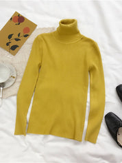 Chrissie | Turtleneck Damer Slim Fit