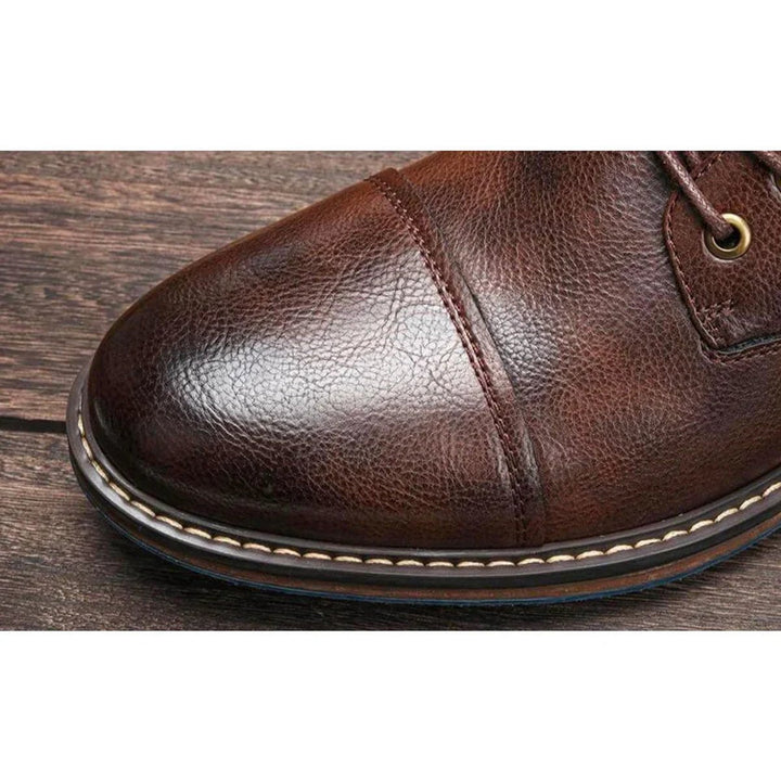 Schnürstiefel Herren Orthopädisch Mit Arch Support – Klassisches Oxford Design Für Stil Und Komfort 3