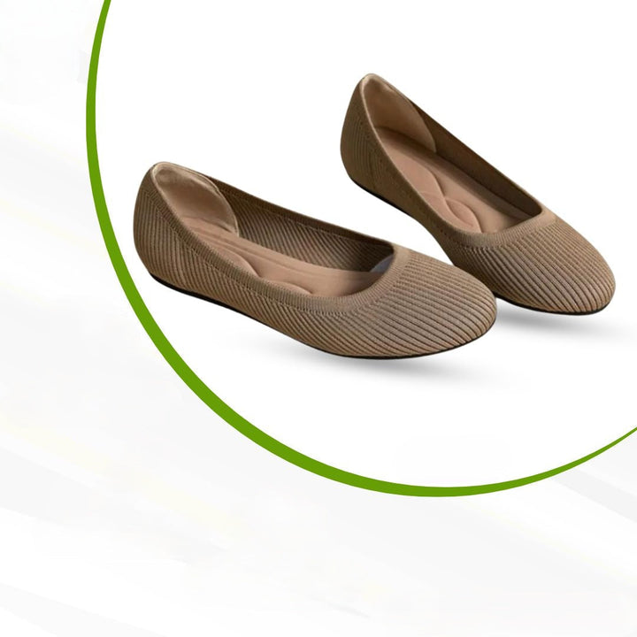Schwarze Ballerinas Damen mit Arch Support – Bequeme Ballerina Schuhe für Alltag und Frühling 4