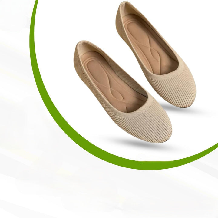 Schwarze Ballerinas Damen mit Arch Support – Bequeme Ballerina Schuhe für Alltag und Frühling 6
