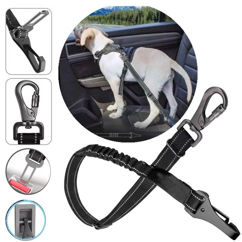 Sikkerhedssele til hunde i bilen 0