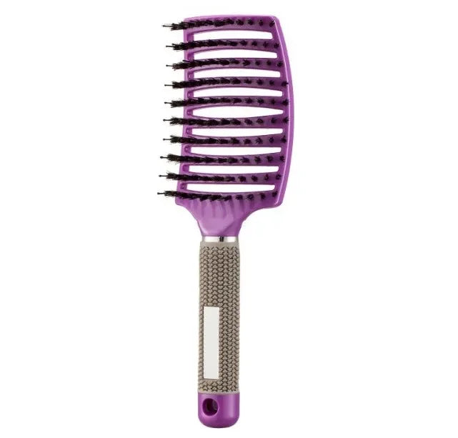 SilkyDetangle Comb - Hårbørste med børstehår og nylon til ubesværet styling 3