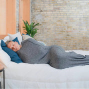 Sleep Pod Move - Voksen Svøbtæppe til mænd og kvinder, Højelastisk Heldragt Bærbart Tæppe 1