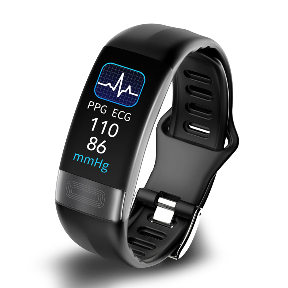 Smart armbånd til kvinder, sundhedsovervågning, blodtryk, EKG, silikone 0