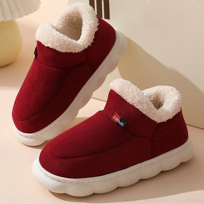 Sofie Damen bequeme Fell Pantoffeln 0