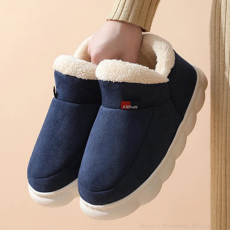 Sofie Damen bequeme Fell Pantoffeln 4