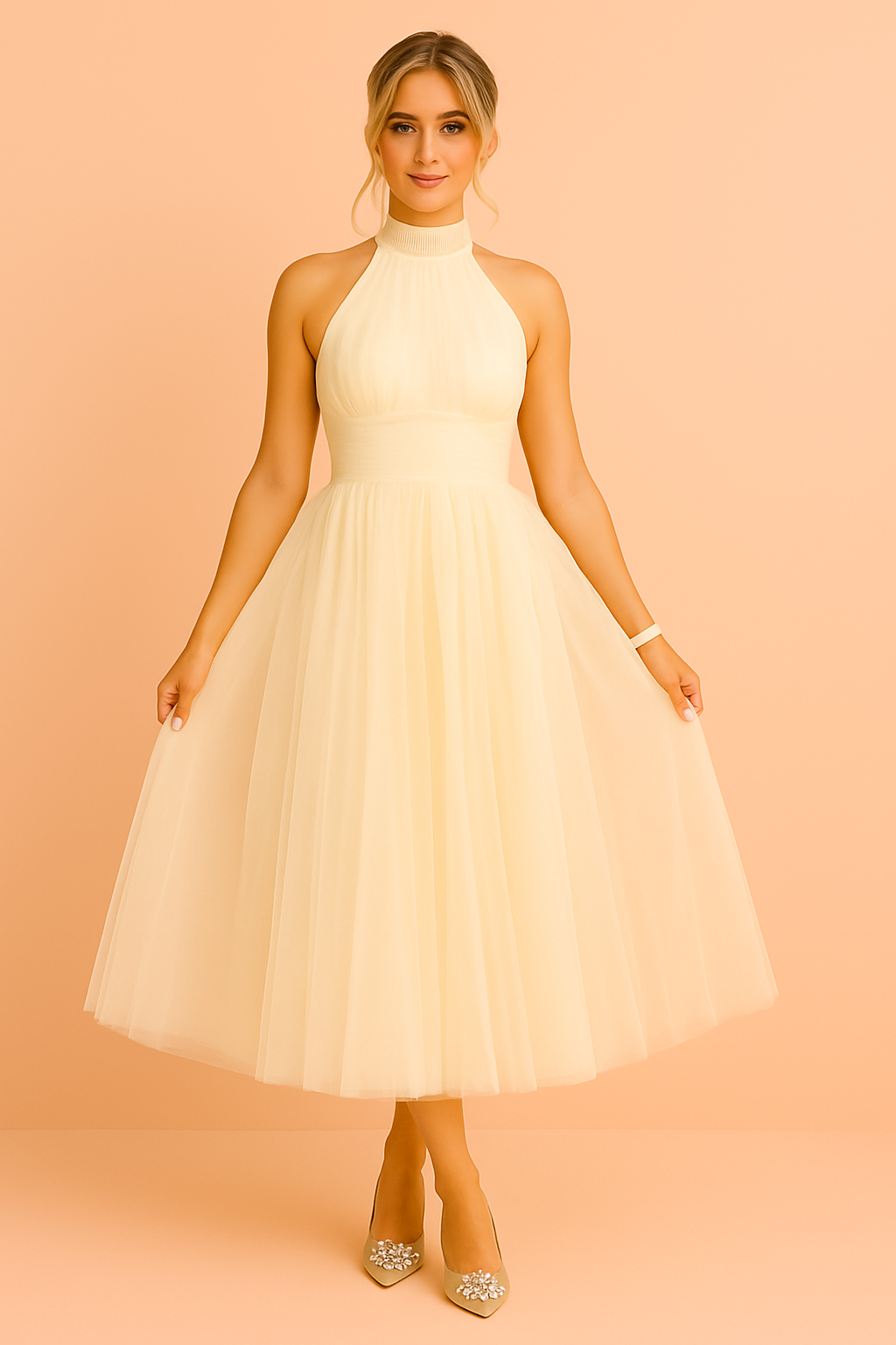Sophie | Elegant Kjole Med Svaj 4