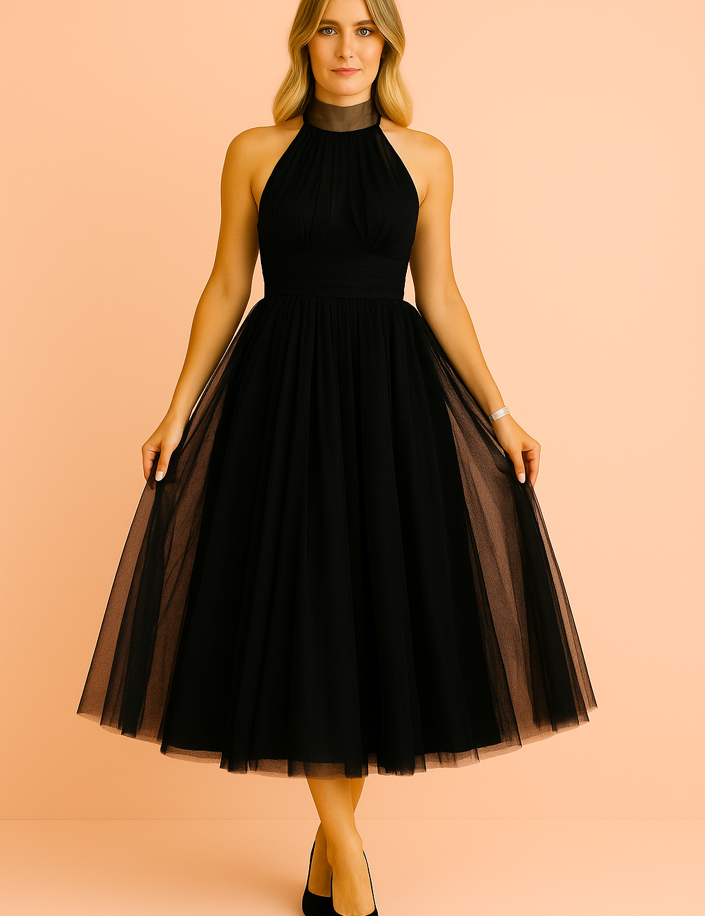 Sophie | Elegant Kjole Med Svaj 5