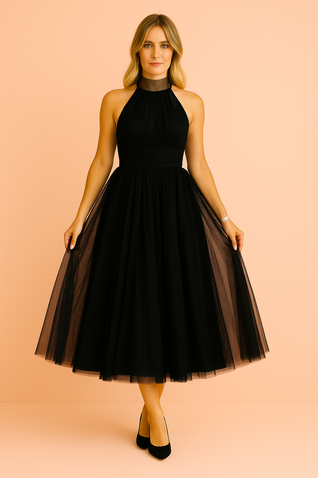 Sophie | Elegant Kjole Med Svaj 5