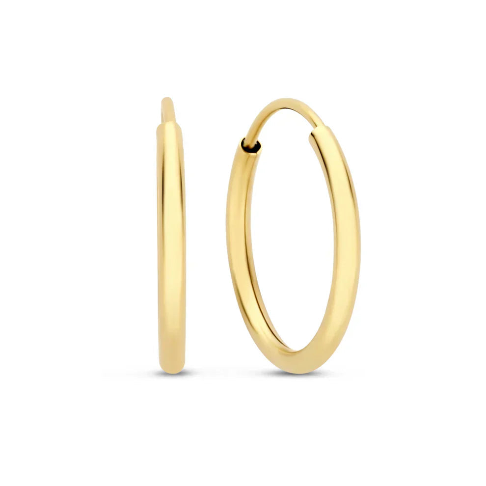 Sorel guldfarvede øreringe – elegante og komfortable accessories 0