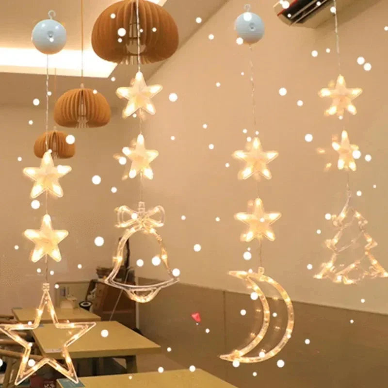 SparkleLights | Snefnugstjerne LED-lampe til juledekoration 1