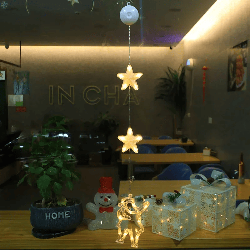 SparkleLights | Snefnugstjerne LED-lampe til juledekoration 14
