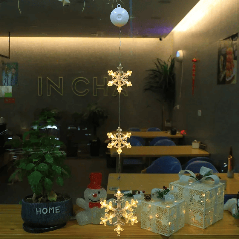 SparkleLights | Snefnugstjerne LED-lampe til juledekoration 18