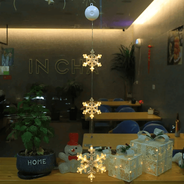SparkleLights | Snefnugstjerne LED-lampe til juledekoration 18