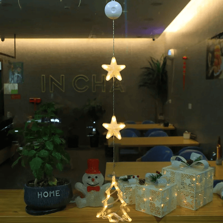 SparkleLights | Snefnugstjerne LED-lampe til juledekoration 19