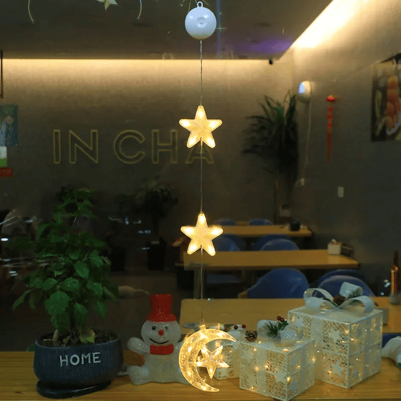 SparkleLights | Snefnugstjerne LED-lampe til juledekoration 30