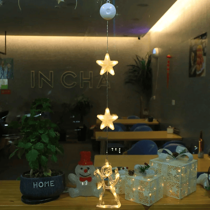 SparkleLights | Snefnugstjerne LED-lampe til juledekoration 33