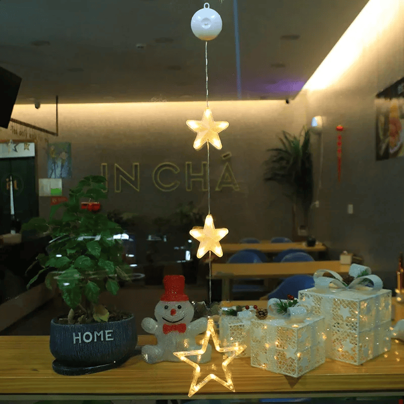 SparkleLights | Snefnugstjerne LED-lampe til juledekoration 38