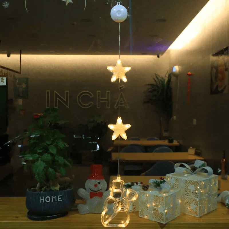 SparkleLights | Snefnugstjerne LED-lampe til juledekoration 40