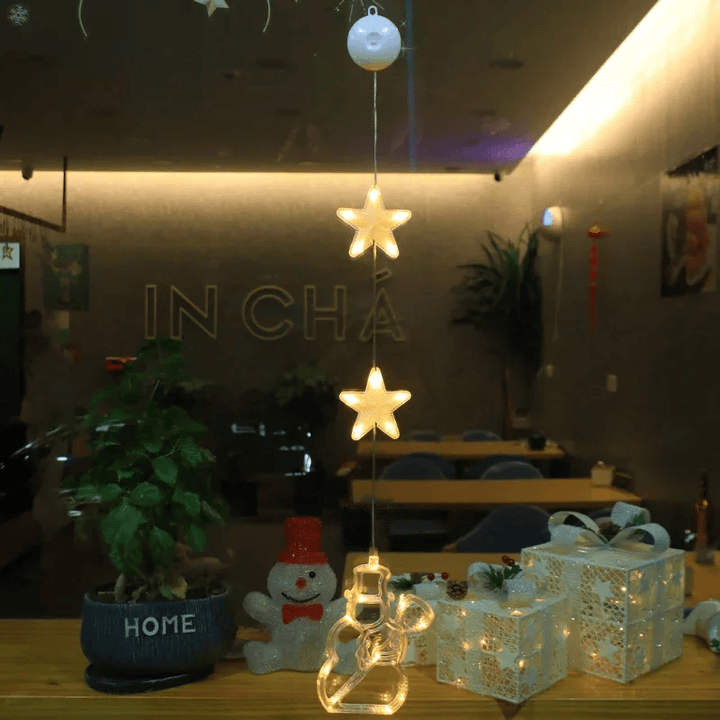 SparkleLights | Snefnugstjerne LED-lampe til juledekoration 40