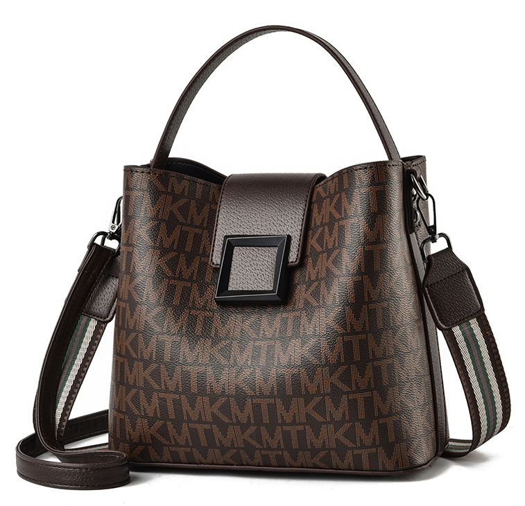 Stilfuld buckettaske til kvinder med alsidig PULining 9