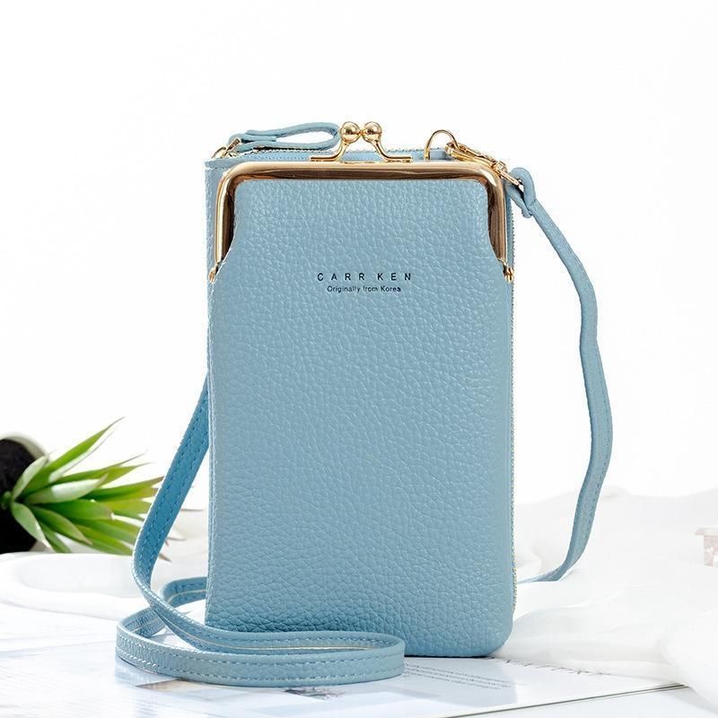 Stilfuld crossbody-telefontaske til kvinder i slidstærkt PU-læder 10