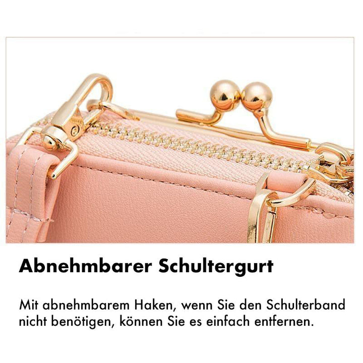Stilfuld crossbody-telefontaske til kvinder i slidstærkt PU-læder 4