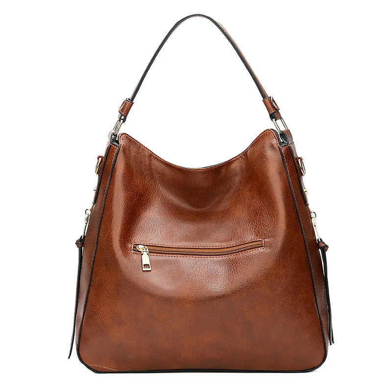Stilfuld hverdagstaske i slidstærk PU til kvinder 1