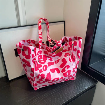 Stilfuld skuldertaske med leopardprint til kvinder, moderigtigt design 3