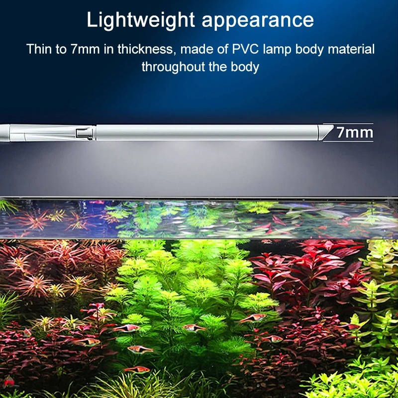 Superlys LED-akvarielys med fuld spektrum til akvarietanke og akvatiske planter 1