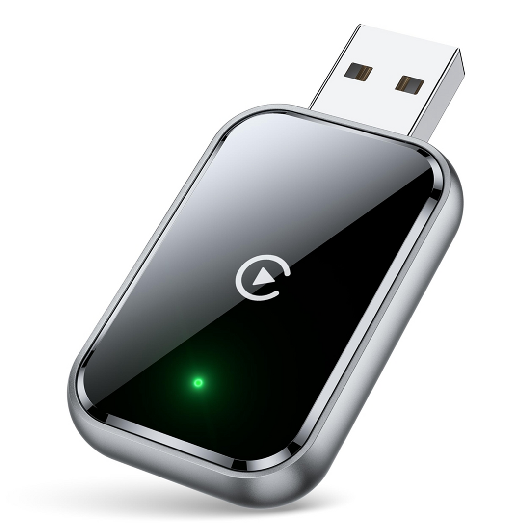 Trådløs CarPlay-adapter – Mini USB og USB-C-konverter fra kablet til trådløs forbindelse 0