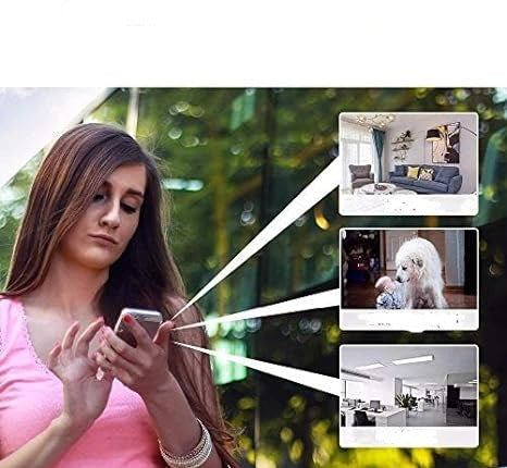 Trådløst 1080p indendørs og udendørs WiFi-sikkerhedskamera, kompatibel med smart home, vejrbestandigt design 2