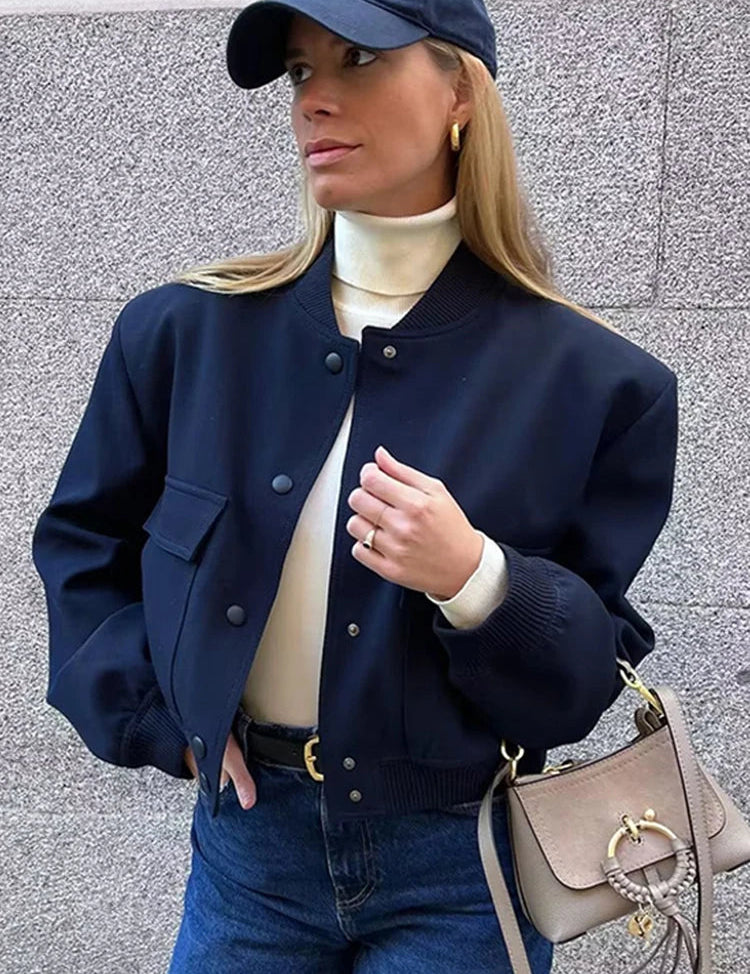 Trendy overgangsjakke til kvinder | Kort 1