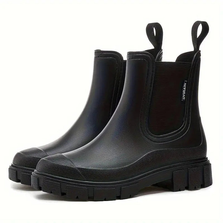 Trendy vandtætte gummistøvler 5