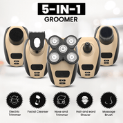TrimNova | 5-i-1 elektrisk barbermaskine til glat finish 0