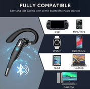 Trucker Dual Mic Trådløse Bluetooth 5.1 Støjreducerende Headset/Ørepropper 5