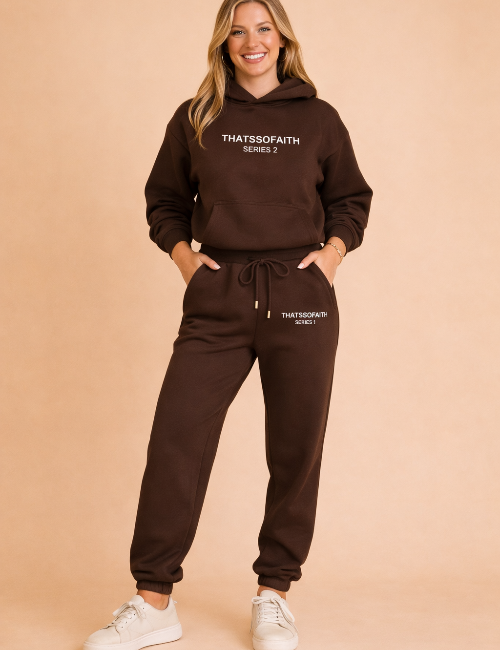 Mia | Todelt sæt med sweatshirt og bukser