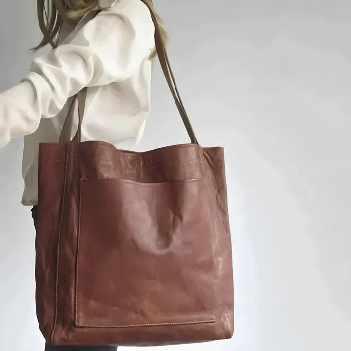 Unisex håndlavet elegant taske i premium fuldnarvet materiale 2