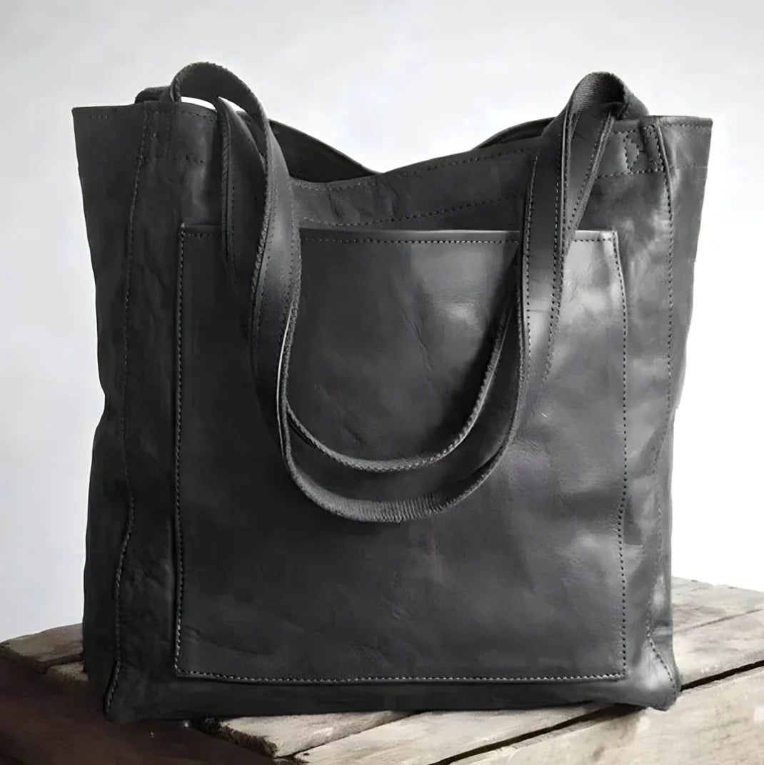 Unisex håndlavet elegant taske i premium fuldnarvet materiale 5