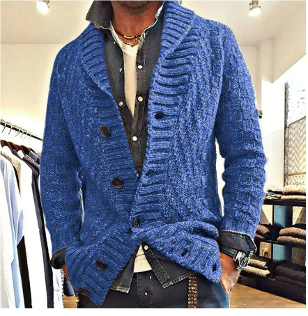 WERNER | Herre cardigan med knapper